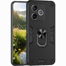 Защитный чехол Deexe Hybrid Shell для Honor 600 Lite - Black: фото 1 из 7