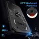 Защитный чехол Deexe Hybrid Shell для Nothing Phone (3a) - Black (377739B). Фото 3 из 7