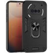 Защитный чехол Deexe Hybrid Shell для Nothing Phone (3a) - Black (377739B)