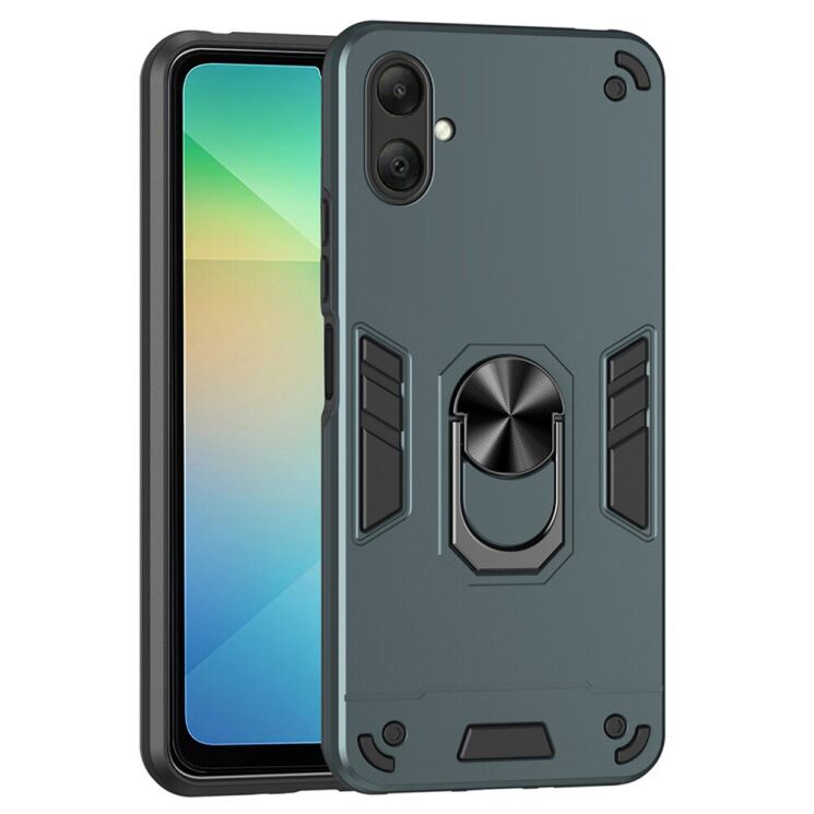 Защитный чехол Deexe Hybrid Shell для Samsung Galaxy A07 (A075) - Green: фото 1 из 7