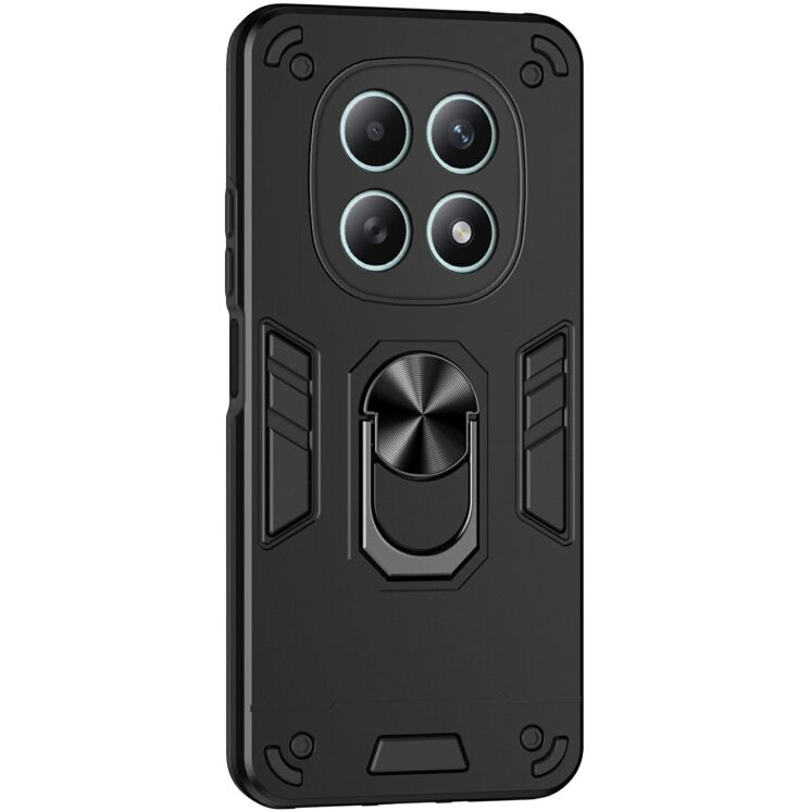 Захисний чохол Deexe Hybrid Shell для Xiaomi Redmi Note 15 5G / Poco M8 5G - Black (404617B) Захисний чохол Deexe Hybrid Shell для Xiaomi Redmi Note 15 5G / Poco M8 5G - Black: фото 1 з 7