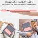 Захисний чохол Deexe Kick Shell для Samsung Galaxy Tab S9 (X710/716) / S9 FE (X510/516) - Pink (333051P). Фото 5 з 10