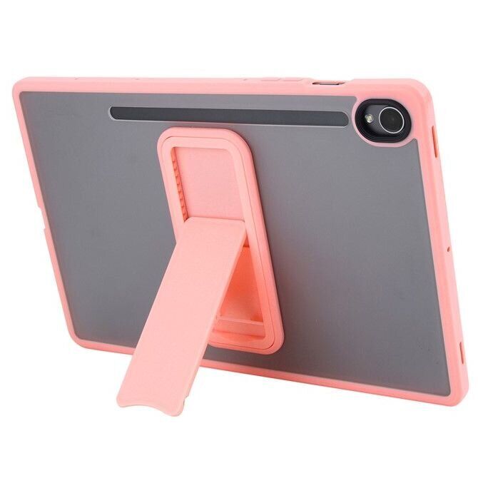 Захисний чохол Deexe Kick Shell для Samsung Galaxy Tab S9 (X710/716) / S9 FE (X510/516) - Pink: фото 2 з 10