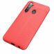 Защитный чехол Deexe Leather Cover для Realme 5 / Realme C3 - Red (213701R). Фото 2 из 8