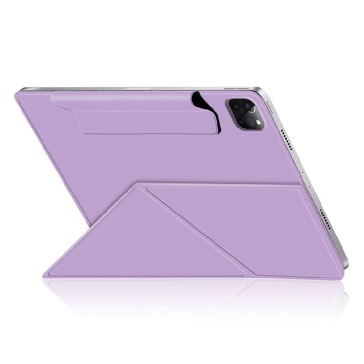 Защитный чехол Deexe Magnetic Case для Apple iPad Pro 13 (2024) - Purple: фото 4 из 7