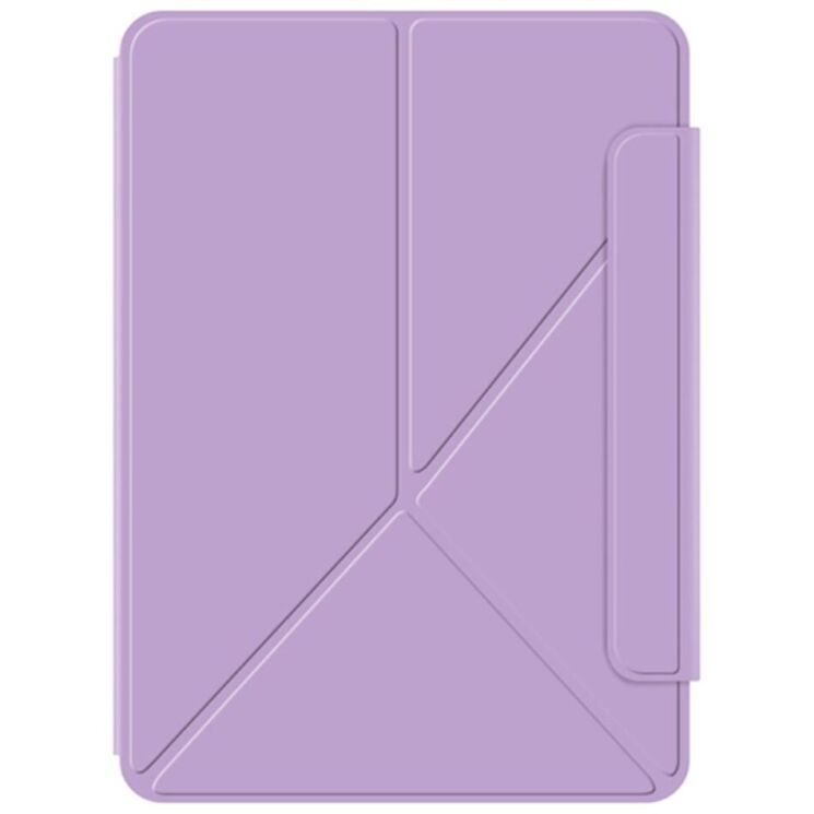 Защитный чехол Deexe Magnetic Case для Apple iPad Pro 13 (2024) - Purple: фото 6 из 7