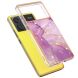 Защитный чехол Deexe Marble Style для Xiaomi Poco X6 Pro - Light Purple (345857LV). Фото 2 из 6