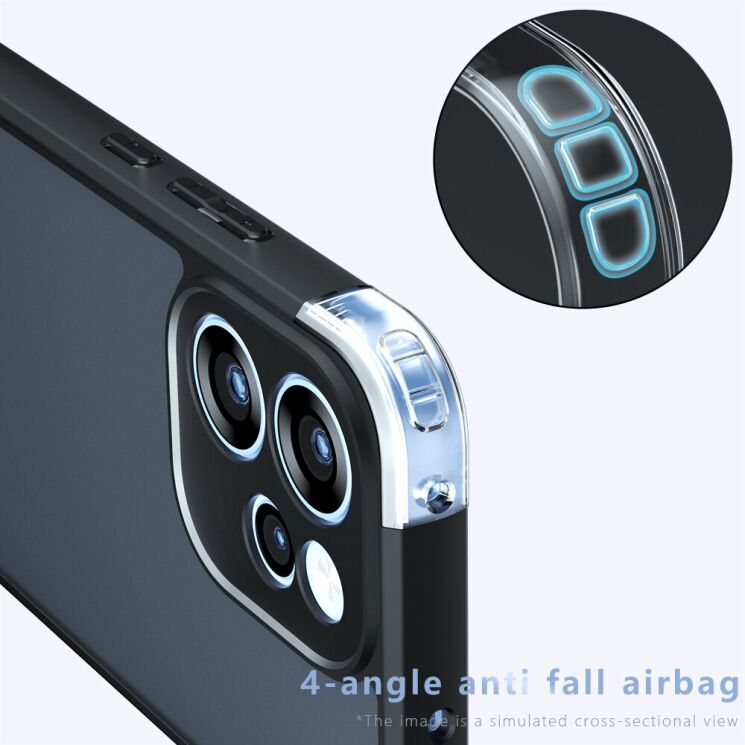 Защитный чехол Deexe Matte Skin для OPPO Reno 15 F - Black: фото 6 из 11