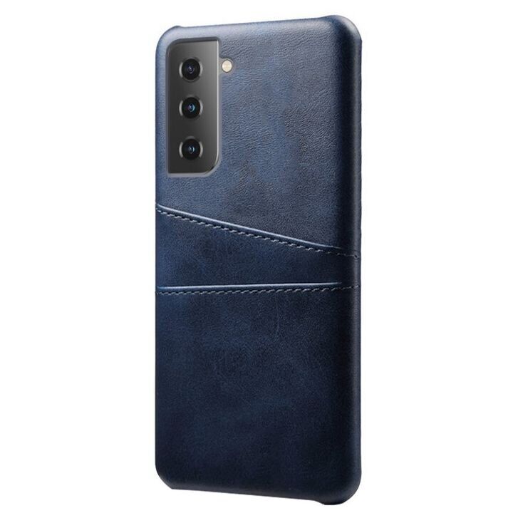 Защитный чехол Deexe Pocket Case для Samsung Galaxy S21 (G991) - Blue: фото 3 из 7