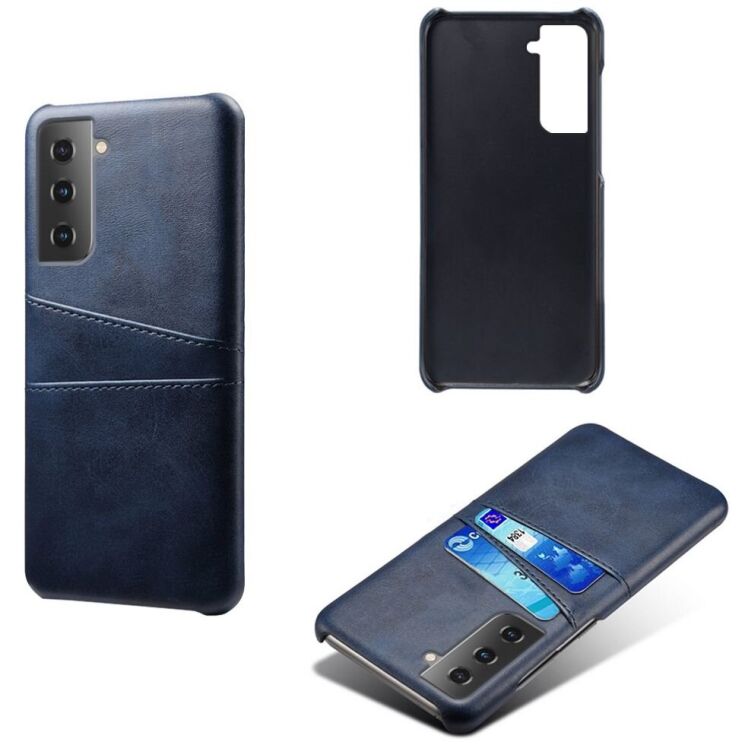 Защитный чехол Deexe Pocket Case для Samsung Galaxy S21 (G991) - Blue: фото 2 из 7