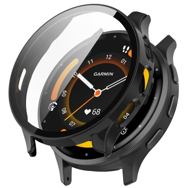 Захисний чохол Deexe Protective Frame для Garmin Venu 3 - Black: фото 1 з 8