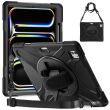Захисний чохол Deexe Rotation Hybrid для iPad Pro 13 M5/M4 (2025/2024) - Black (353219B)