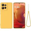 Защитный чехол Deexe Silicone Case для Motorola Moto G15 Power - Yellow (372907Y)