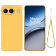 Защитный чехол Deexe Silicone Case для OnePlus Nord 4 - Yellow (382416Y)