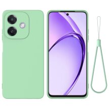 Защитный чехол Deexe Silicone Case для OPPO A3x / A3 / A40m - Green: фото 1 из 8