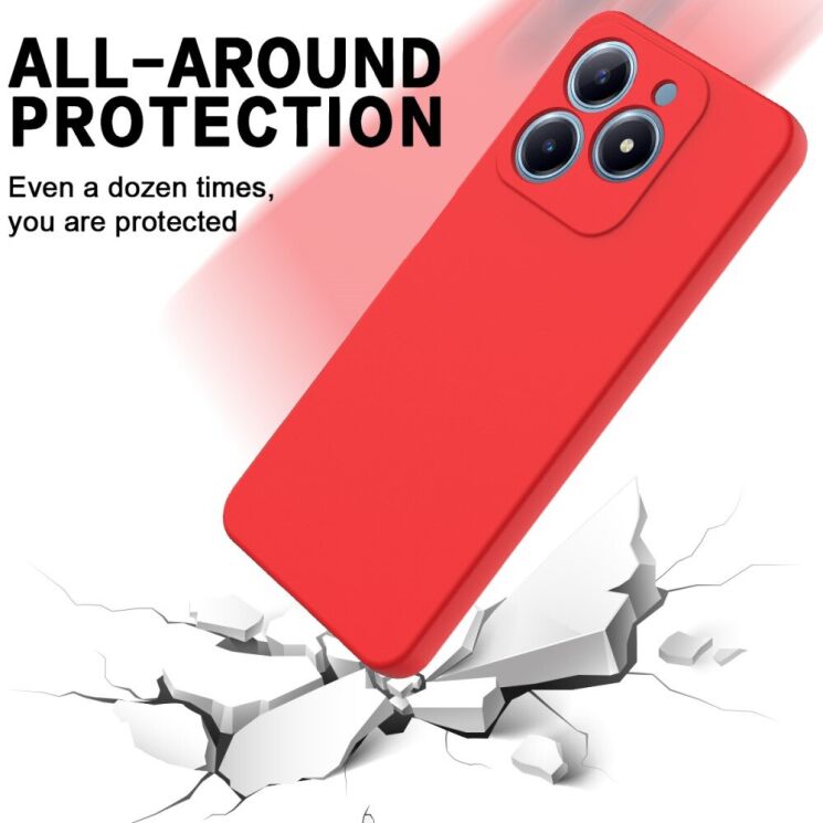 Защитный чехол Deexe Silicone Case для Realme C61 - Black: фото 4 из 7