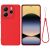 Защитный чехол Deexe Silicone Case для Xiaomi Redmi Note 14 5G - Red: фото 1 из 8