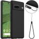 Защитный чехол Deexe Silicone Case with MagSafe для Google Pixel 7 - Black (308376B). Фото 1 из 9