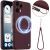 Захисний чохол Deexe Silicone Case with MagSafe для Nothing Phone (3a) Lite - Wine Red: фото 1 з 9