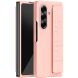 Захисний чохол Deexe Silicone Grip для Samsung Galaxy Fold 7 - Pink (383810P). Фото 1 з 7