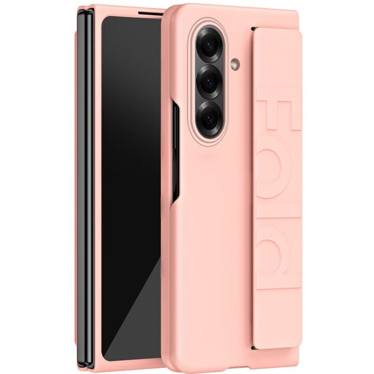 Захисний чохол Deexe Silicone Grip для Samsung Galaxy Fold 7 - Pink: фото 1 з 7