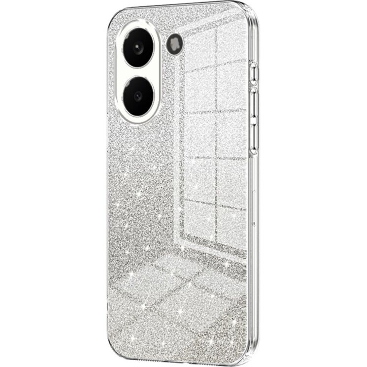 Защитный чехол Deexe Sparkles Cover для Xiaomi Poco X8 Pro - Transparent: фото 1 из 7