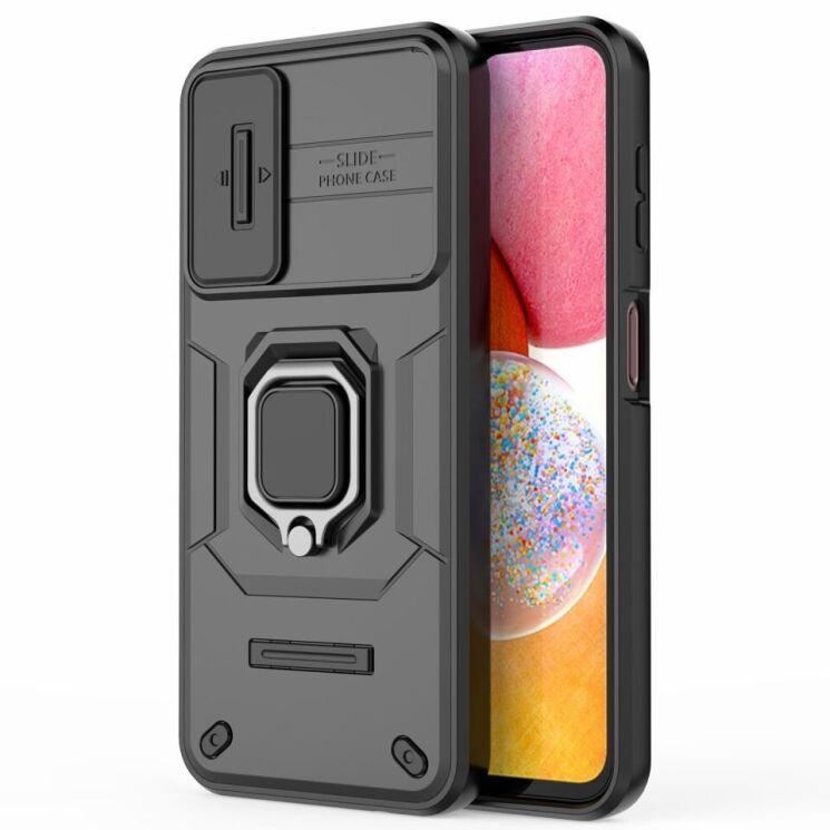 Защитный чехол Deexe Stellar Shield для Samsung Galaxy A14 (А145) - Black: фото 7 из 10