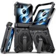 Захисний чохол Deexe Tank Stand для Samsung Galaxy Flip 8 - Black (423516B)