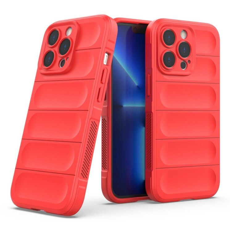 Защитный чехол Deexe Terra Case для Apple iPhone 13 Pro - Red: фото 8 из 12