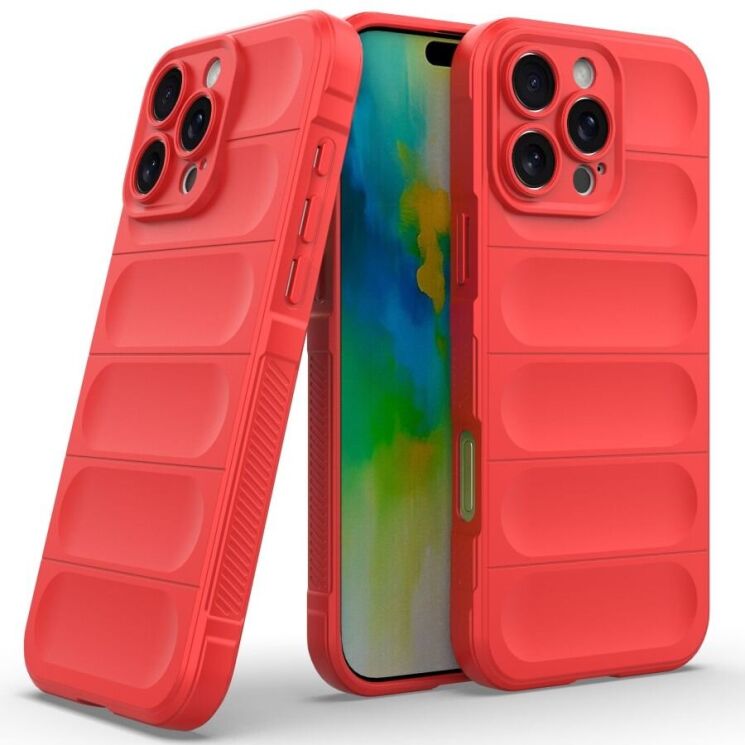 Защитный чехол Deexe Terra Case для Apple iPhone 16 Pro Max - Red: фото 2 из 7