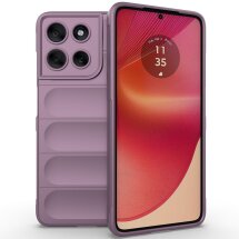 Защитный чехол Deexe Terra Case для Motorola Moto G56 - Light Purple: фото 1 из 4