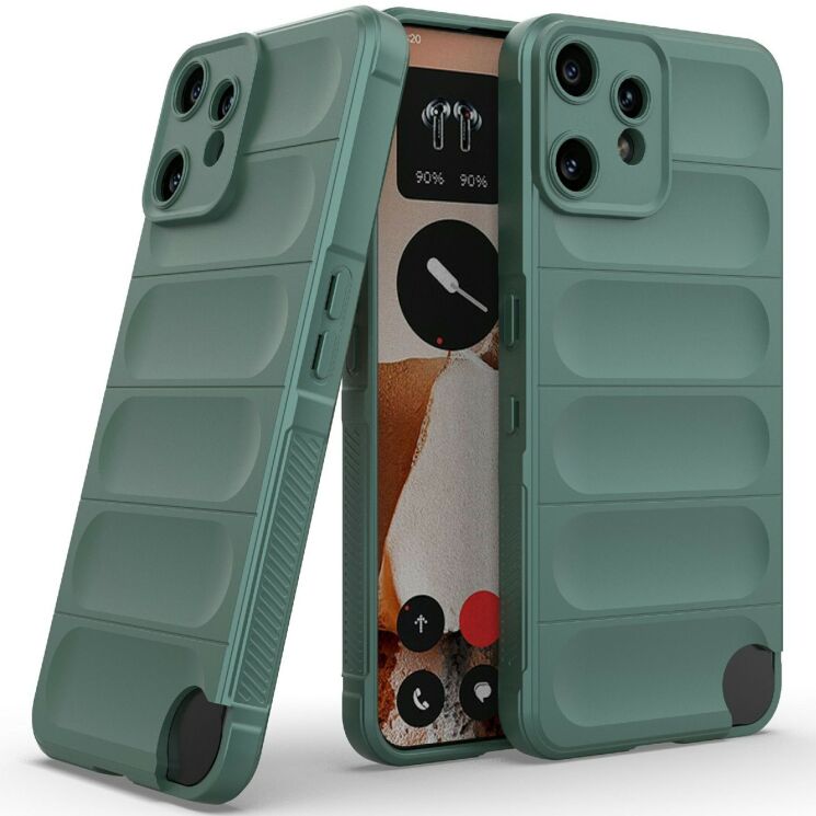 Захисний чохол Deexe Terra Case для Nothing CMF Phone 2 Pro - Green: фото 2 з 6
