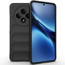 Захисний чохол Deexe Terra Case для OPPO Reno 12 F/FS - Black: фото 1 з 6