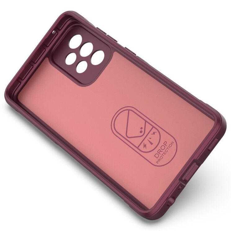Защитный чехол Deexe Terra Case для Samsung Galaxy A52 (A525) / A52s (A528) - Wine Red: фото 2 из 6