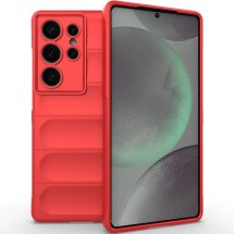 Защитный чехол Deexe Terra Case для Samsung Galaxy S25 Ultra (S938) - Red: фото 1 из 6