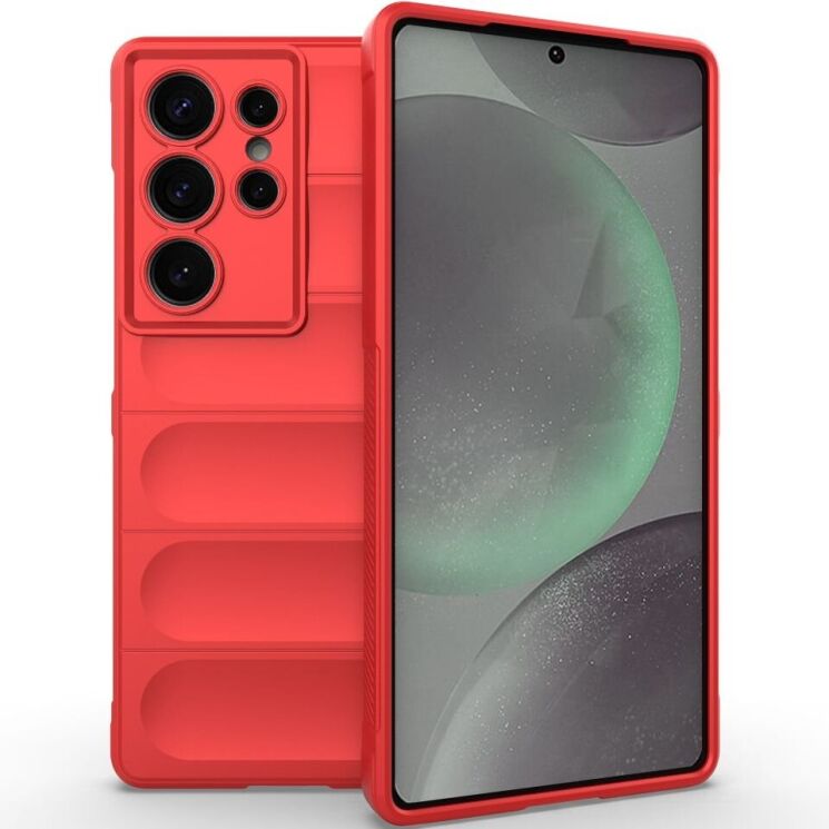 Защитный чехол Deexe Terra Case для Samsung Galaxy S25 Ultra (S938) - Red: фото 1 из 6