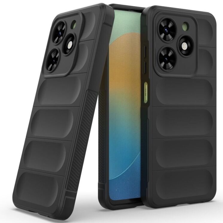 Защитный чехол Deexe Terra Case для TECNO Spark 20C / Spark Go 2024 - Black: фото 2 из 8