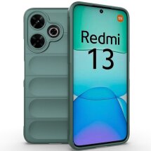 Защитный чехол Deexe Terra Case для Xiaomi Redmi 13 - Green: фото 1 из 9