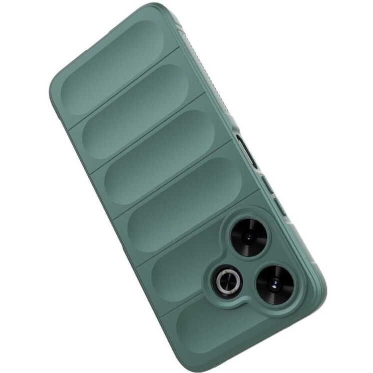 Защитный чехол Deexe Terra Case для Xiaomi Redmi 13 - Green: фото 3 из 9