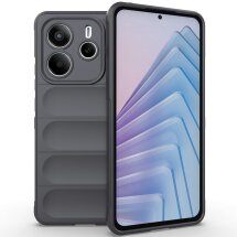 Защитный чехол Deexe Terra Case для Xiaomi Redmi Note 14 5G - Dark Grey: фото 1 из 6