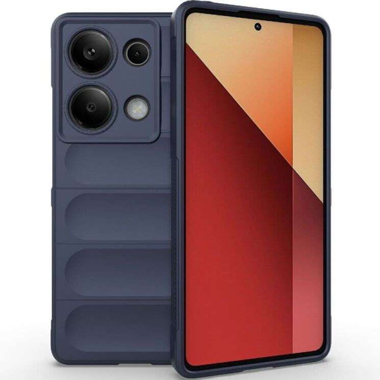 Защитный чехол Deexe Terra Case для Xiaomi Redmi Note 14S - Dark Blue: фото 1 из 5