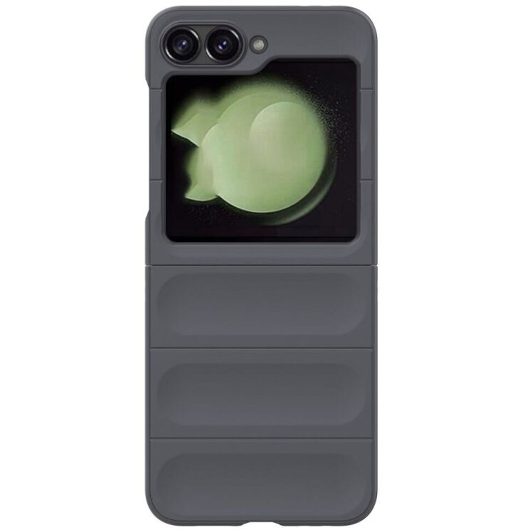 Защитный чехол Deexe Terra Case (FF) для Samsung Galaxy Flip 6 - Dark Grey: фото 3 из 7
