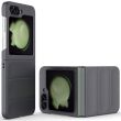 Защитный чехол Deexe Terra Case (FF) для Samsung Galaxy Flip 6 - Dark Grey (357559DH)