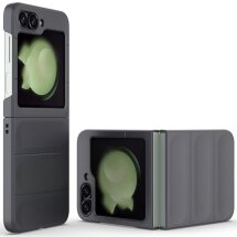 Защитный чехол Deexe Terra Case (FF) для Samsung Galaxy Flip 6 - Dark Grey: фото 1 из 7