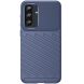 Защитный чехол Deexe Thunder Series для Samsung Galaxy A36 (A366) / A56 (A566) - Blue (372047L). Фото 2 из 12
