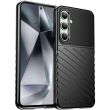 Захисний чохол Deexe Thunder Series для Samsung Galaxy S24 FE (S721) - Black (367530B)