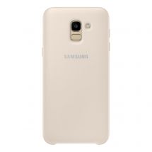 Защитный чехол Dual Layer Cover для Samsung Galaxy J6 2018 (J600) EF-PJ600CFEGRU - Gold: фото 1 из 6