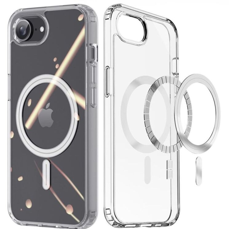 Защитный чехол DUX DUCIS Clin Series MagSafe для Apple iPhone 16e - Transparent: фото 3 из 13