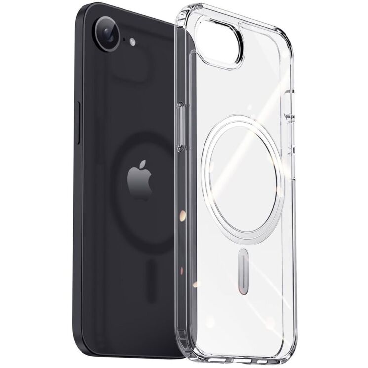 Защитный чехол DUX DUCIS Clin Series MagSafe для Apple iPhone 16e - Transparent: фото 2 из 13
