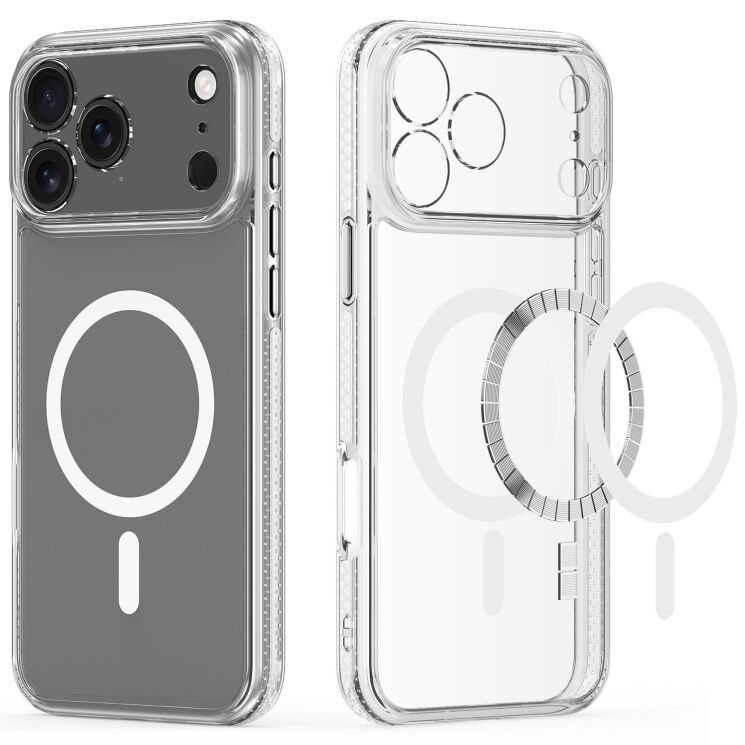 Защитный чехол DUX DUCIS Clin Series MagSafe для Apple iPhone 17 Pro - Clear: фото 3 из 13